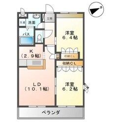 ＧｒｅｅｎＷｉｎｄ大久保の物件間取画像